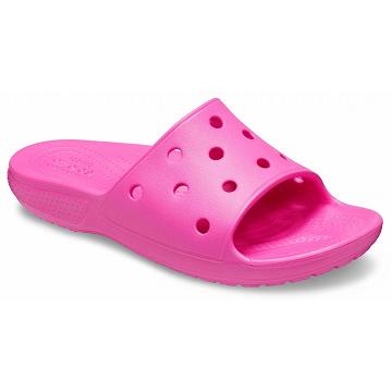 Crocs Classic Slide Boys' Sandals Pink | Australia 1440PJJQ